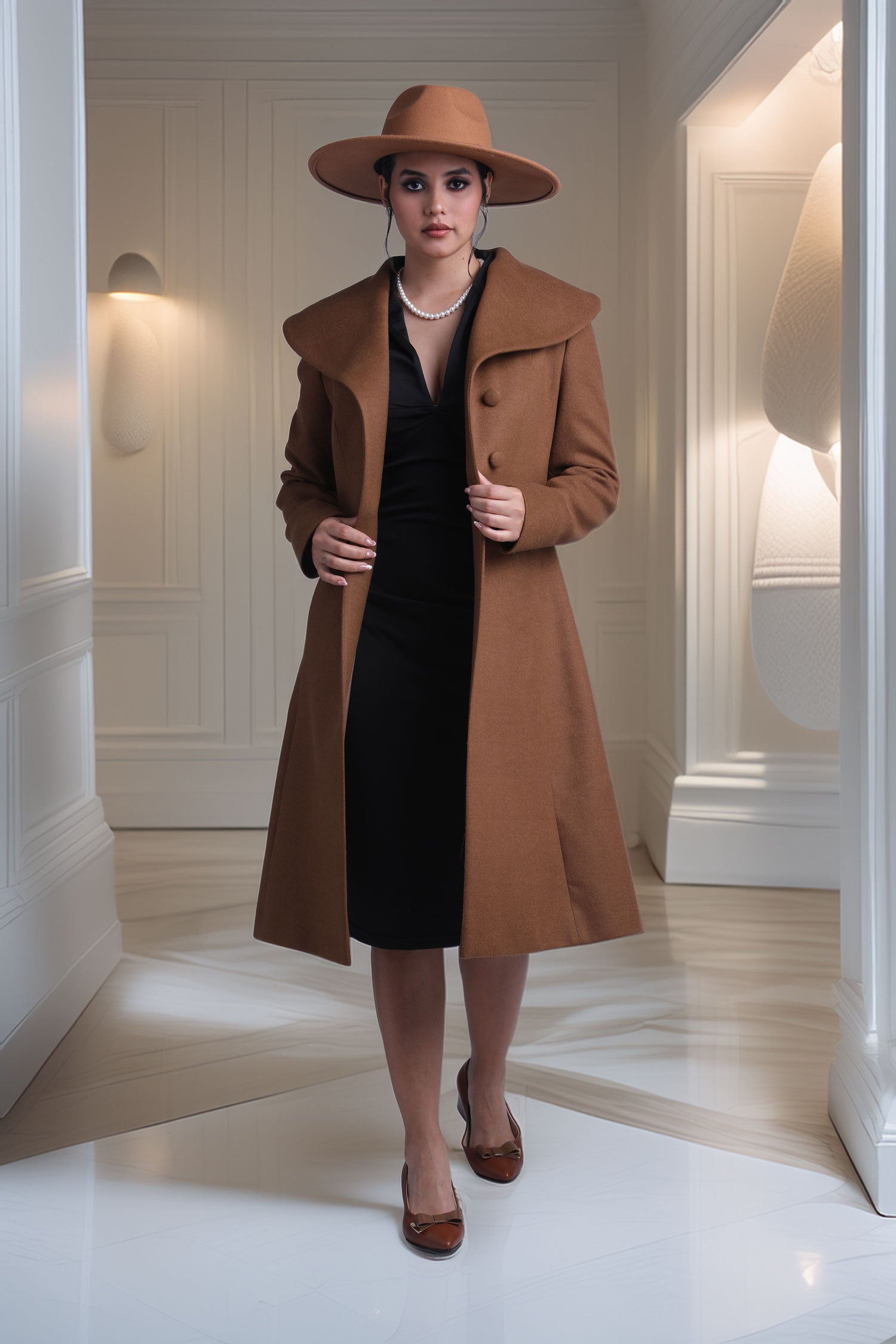 ABRIGO INES - BABY ALPACA