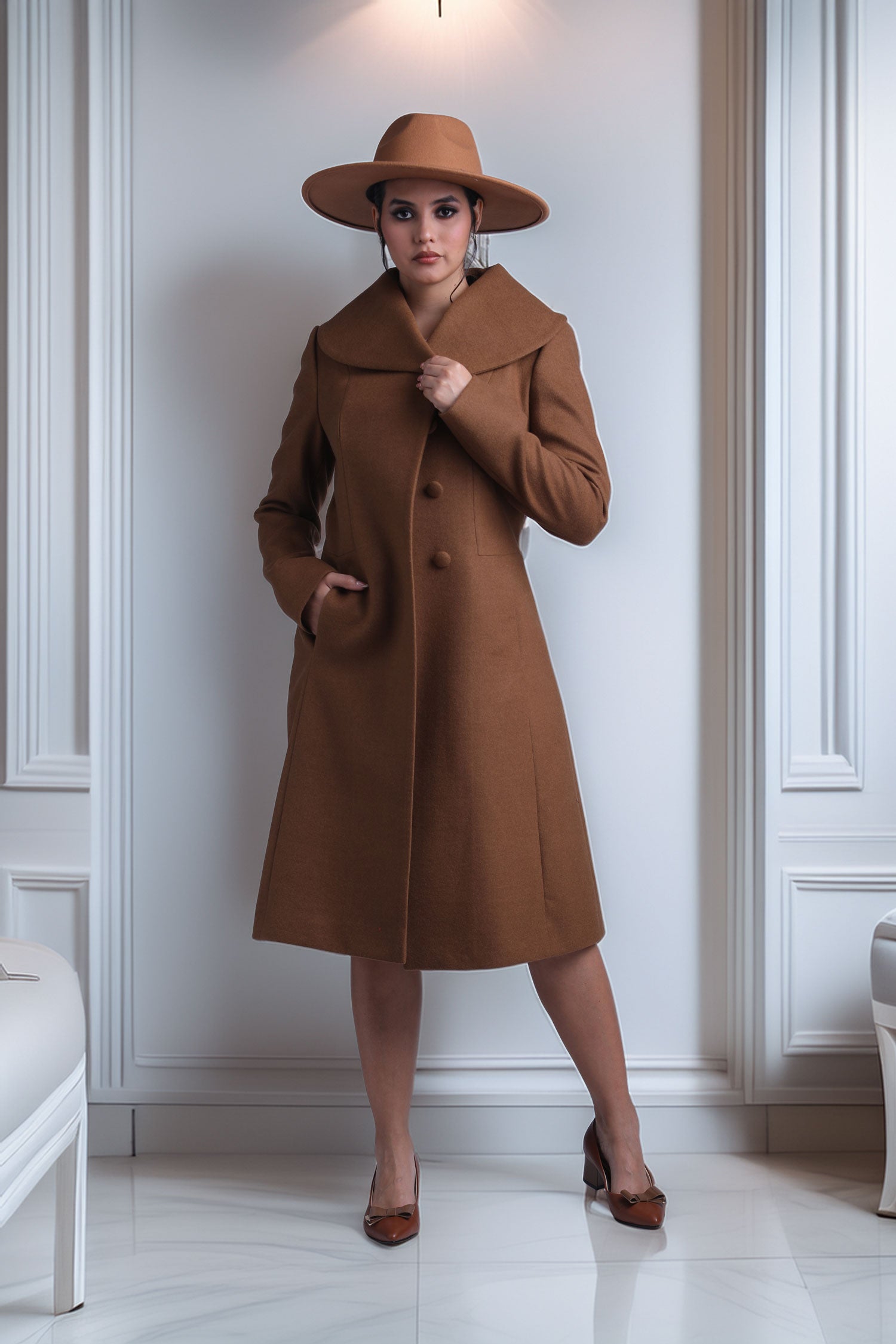 ABRIGO INES - BABY ALPACA