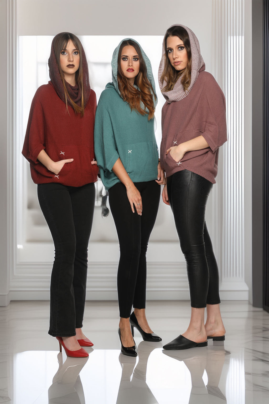 PONCHO PETRA - BABY ALPACA