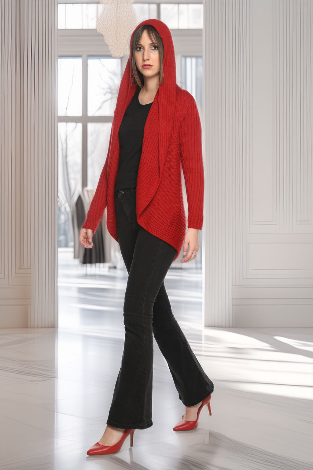 CARDIGAN SARA  - BABY ALPACA